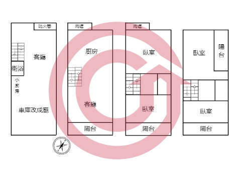 格局圖