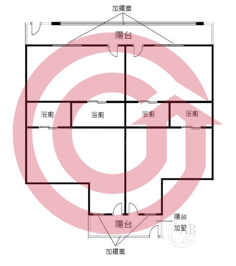 格局圖