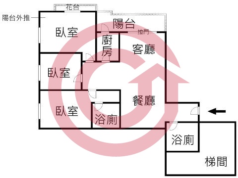 格局圖