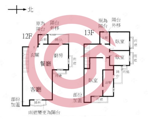 格局圖