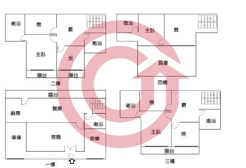 格局圖