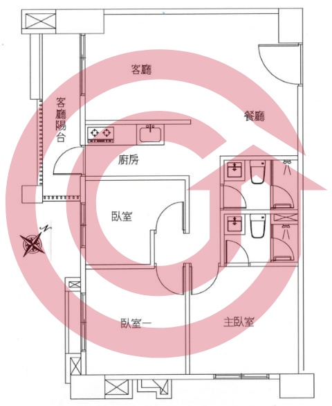 格局圖