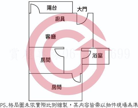 格局圖