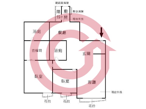 格局圖