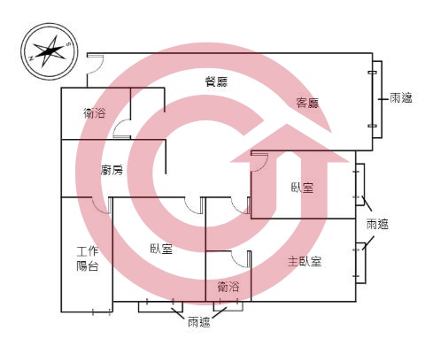 格局圖