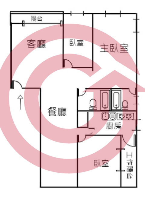 格局圖