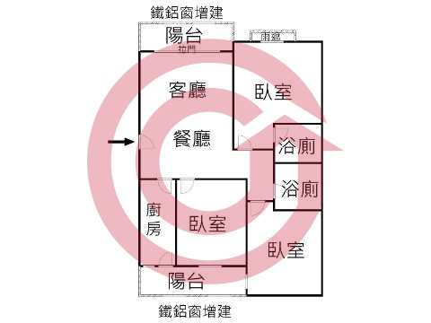 格局圖