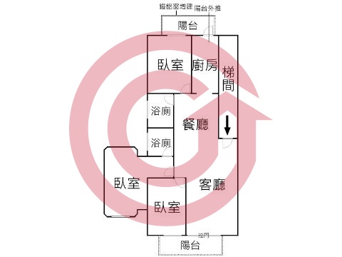 格局圖