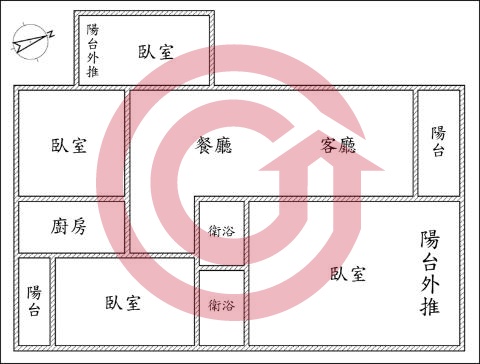 格局圖