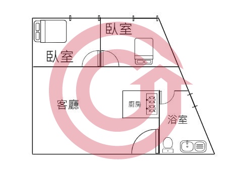 格局圖