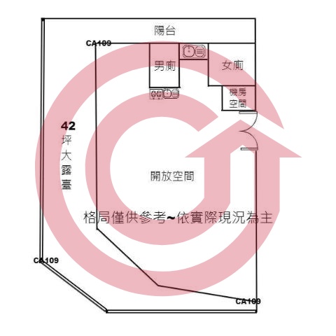 格局圖