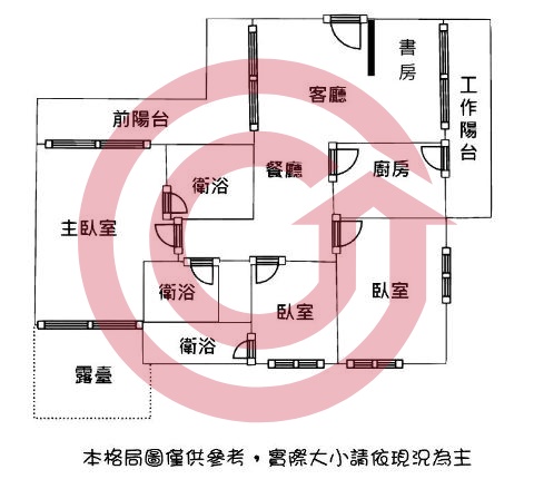 格局圖