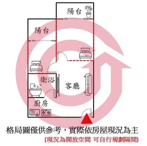 格局圖