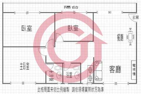 格局圖