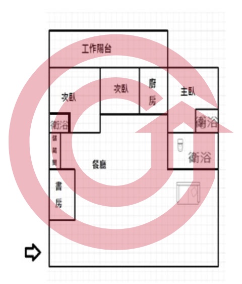 格局圖