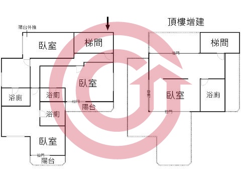 格局圖