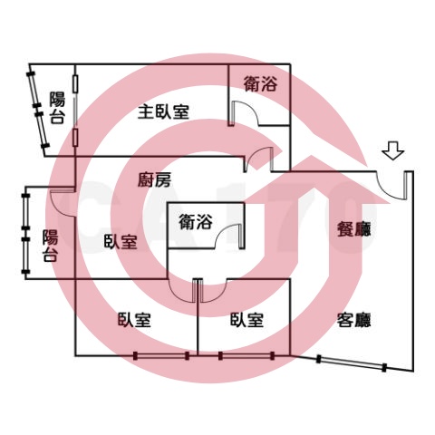 格局圖