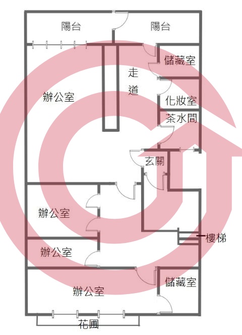 格局圖