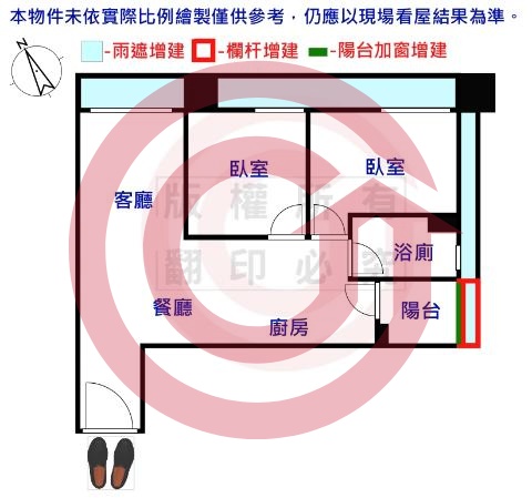 格局圖