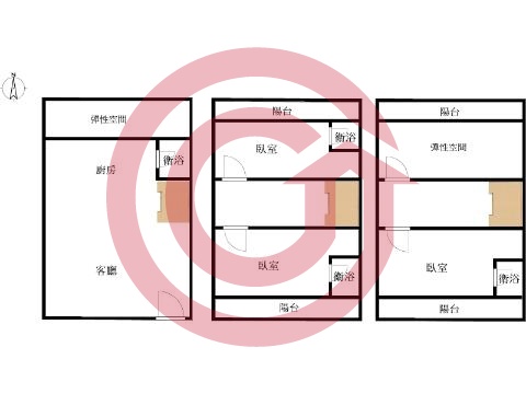 格局圖