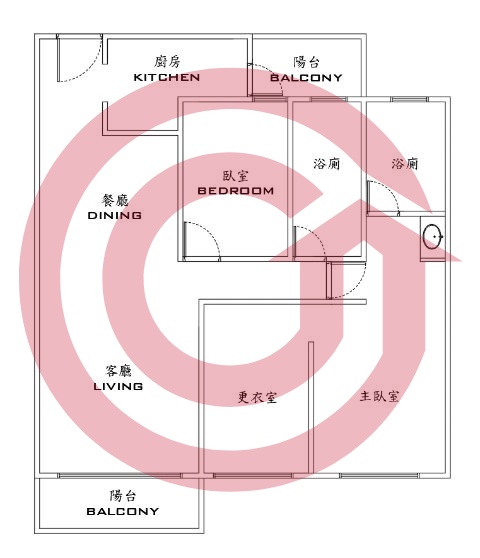 格局圖