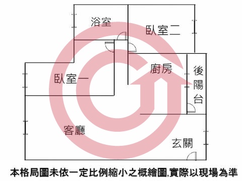 格局圖