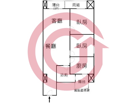 格局圖