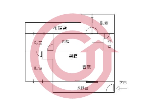 格局圖