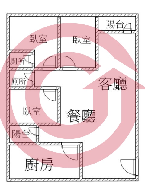 格局圖