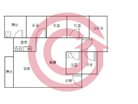 格局圖