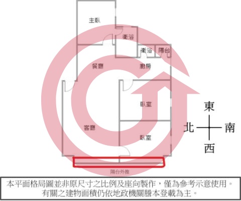 格局圖