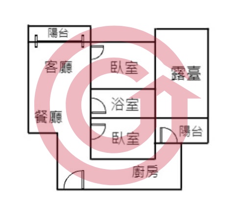 格局圖