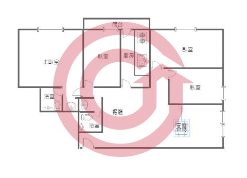 格局圖