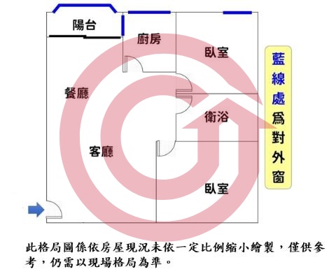 格局圖