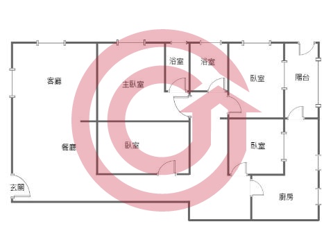 格局圖