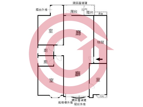 格局圖