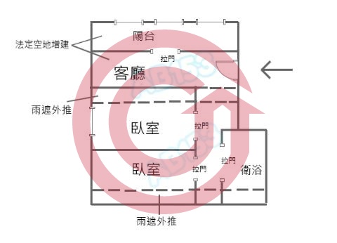 格局圖