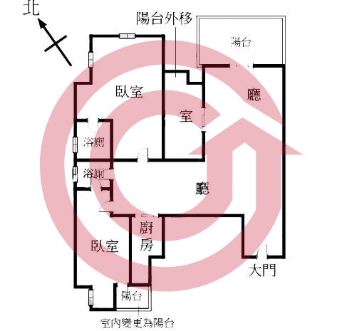 格局圖