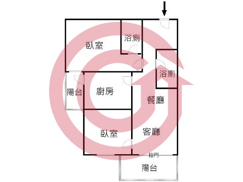 格局圖