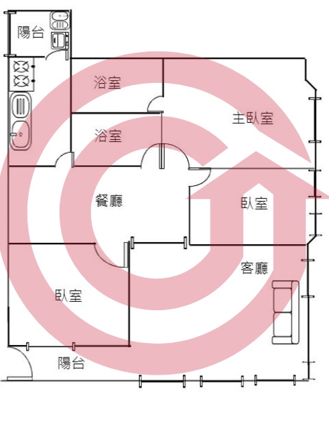 格局圖