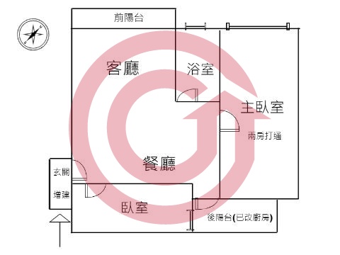 格局圖