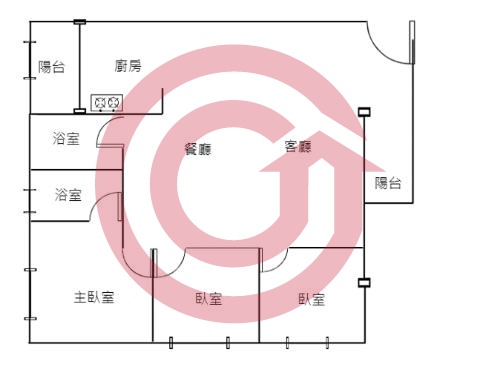 格局圖