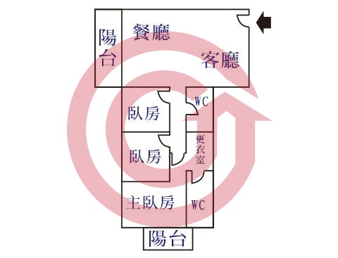 格局圖