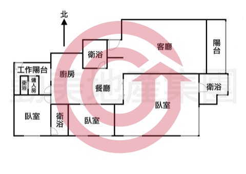 格局圖