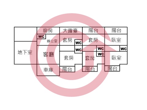 格局圖