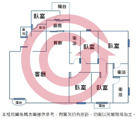 格局圖