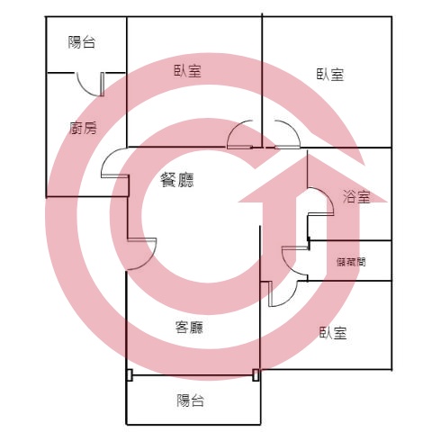 格局圖