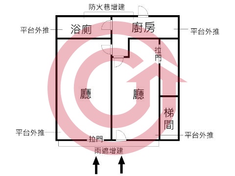 格局圖