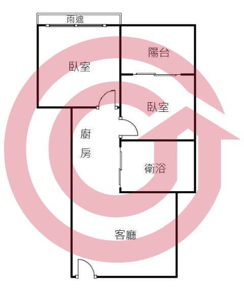 格局圖