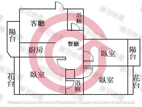 格局圖